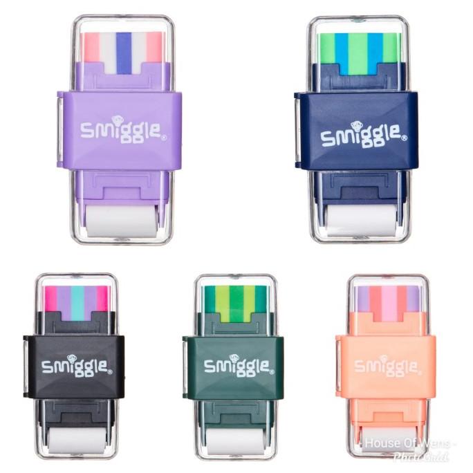 Jual SMIGGLE SHARP AGAIN ROLL ERASER & SHARPENER PENGHAPUS DAN