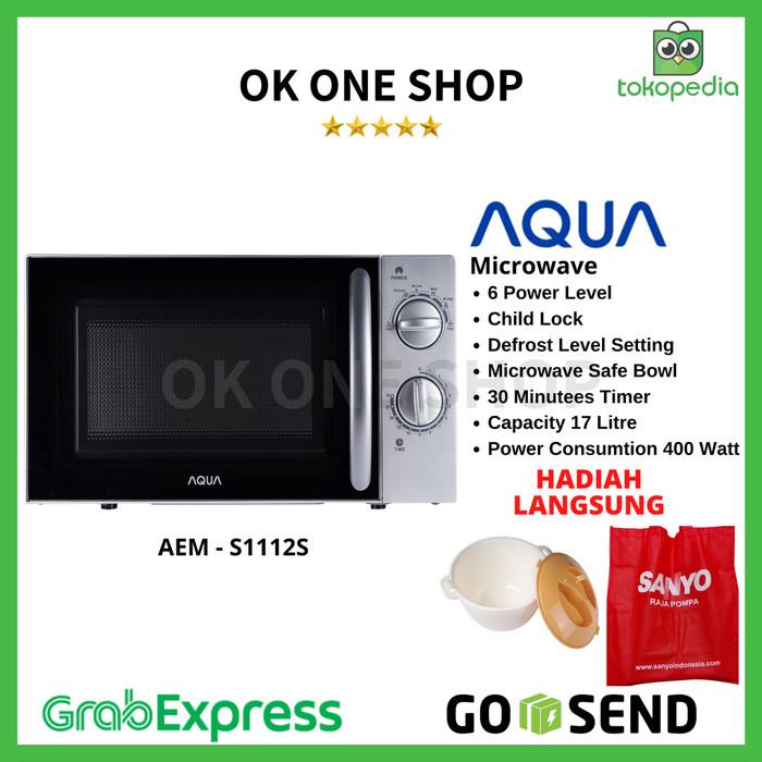 Jual Aqua Microwave AEMS112S (400W) Shopee Indonesia