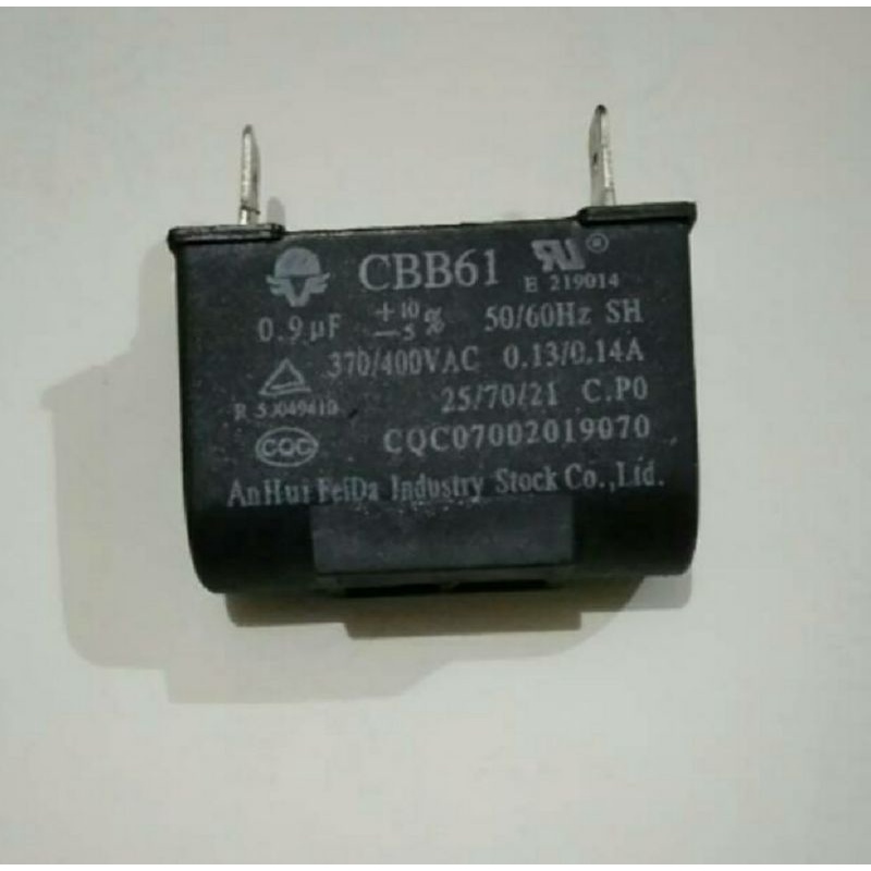 Jual Kapasitor Motor Fan Indoor Capasitor Fan AC LG 0.9uf 400vac Original Shopee Indonesia