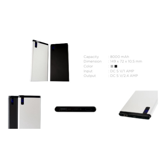 Jual Arden Power Bank Custom Merchandise P80AL13 Shopee Indonesia