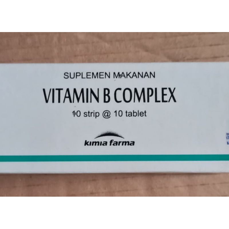Jual Vitamin B complex kimia Farma Shopee Indonesia