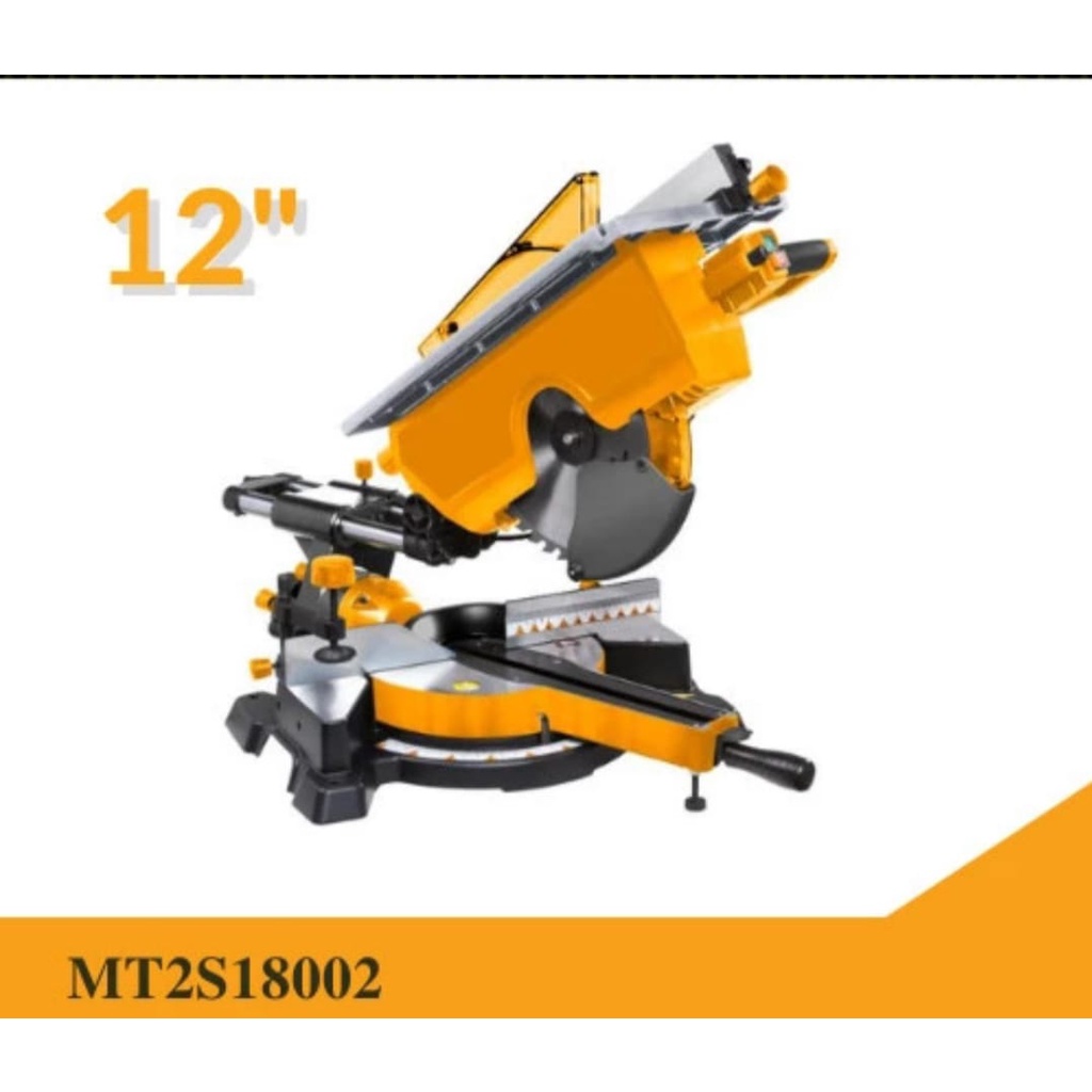 Jual lie766 Miter Saw Mitre Table Saw Sliding 12" Inch Combo 2in1 INGCO