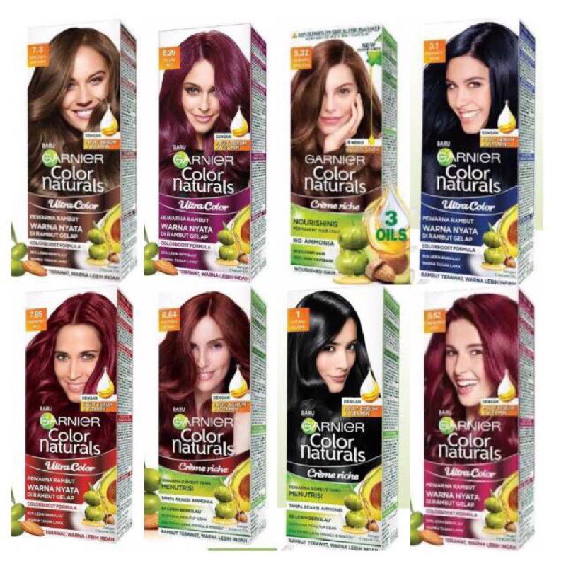 Jual Garnier Hair Color Box 50g+55ml Shopee Indonesia