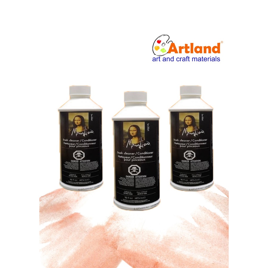Jual Speedball Mona Lisa Brush Cleaner 16oz Shopee Indonesia