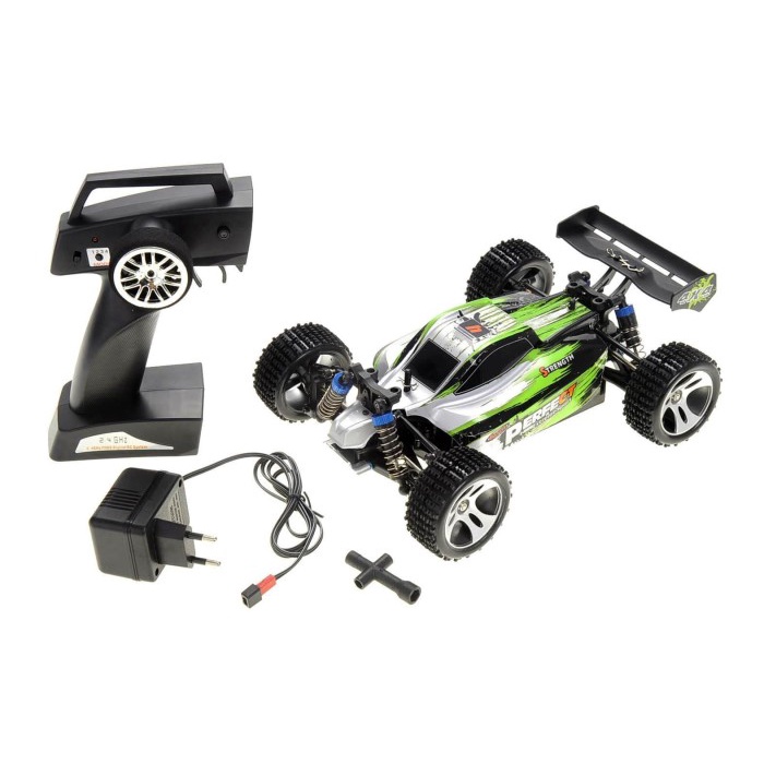 Jual WLTOYS 118 4WD RC OFFROAD BUGGY RTR (GREEN) (A959A) Shopee
