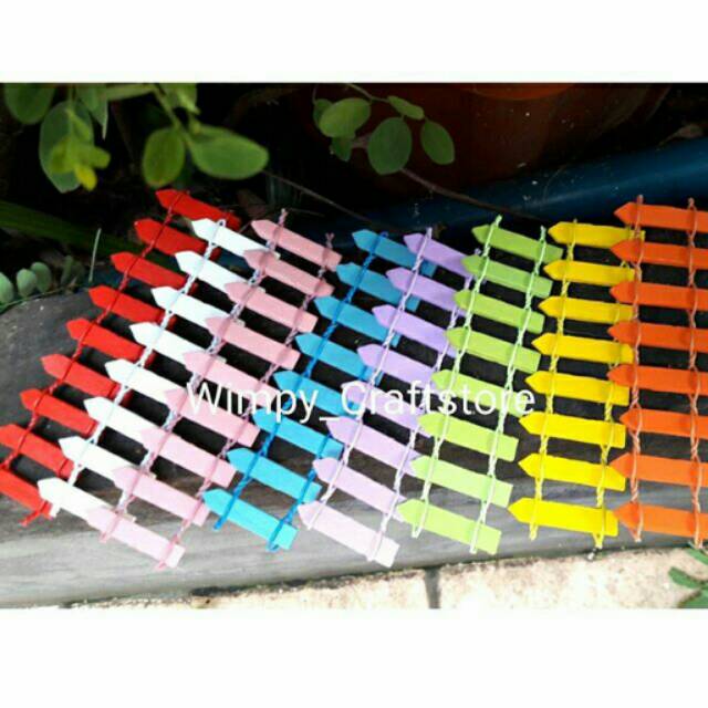 Jual Bahan terrarium miniature pagar dekorasi terrarium hiasan taman