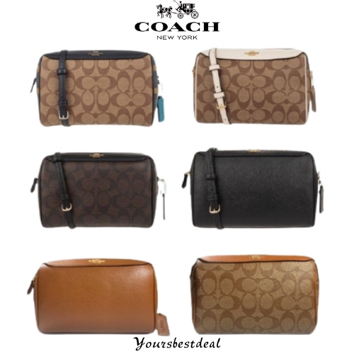 Jual COACH 77879 76629 MINI Crossbody in Signature Canvas