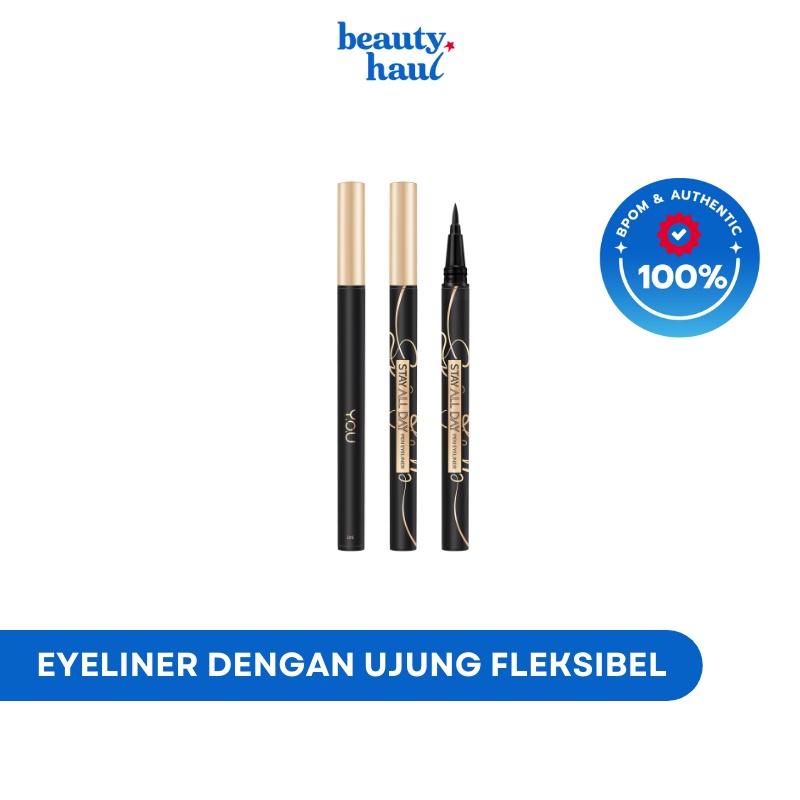 Jual YOU BEAUTY Stay All Day Pen Eyeliner Shopee Indonesia