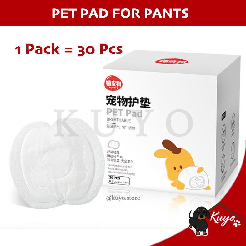 Jual Pet Dog Nappy Pad Popok Dalaman Tempelan Pembalut Menstruasi