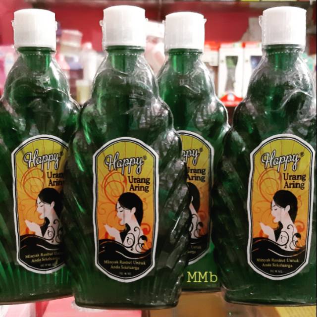 Jual Happy Urang Aring 45ml, 55ml, 90ml Minyak rambut. TERSEDIA(04)