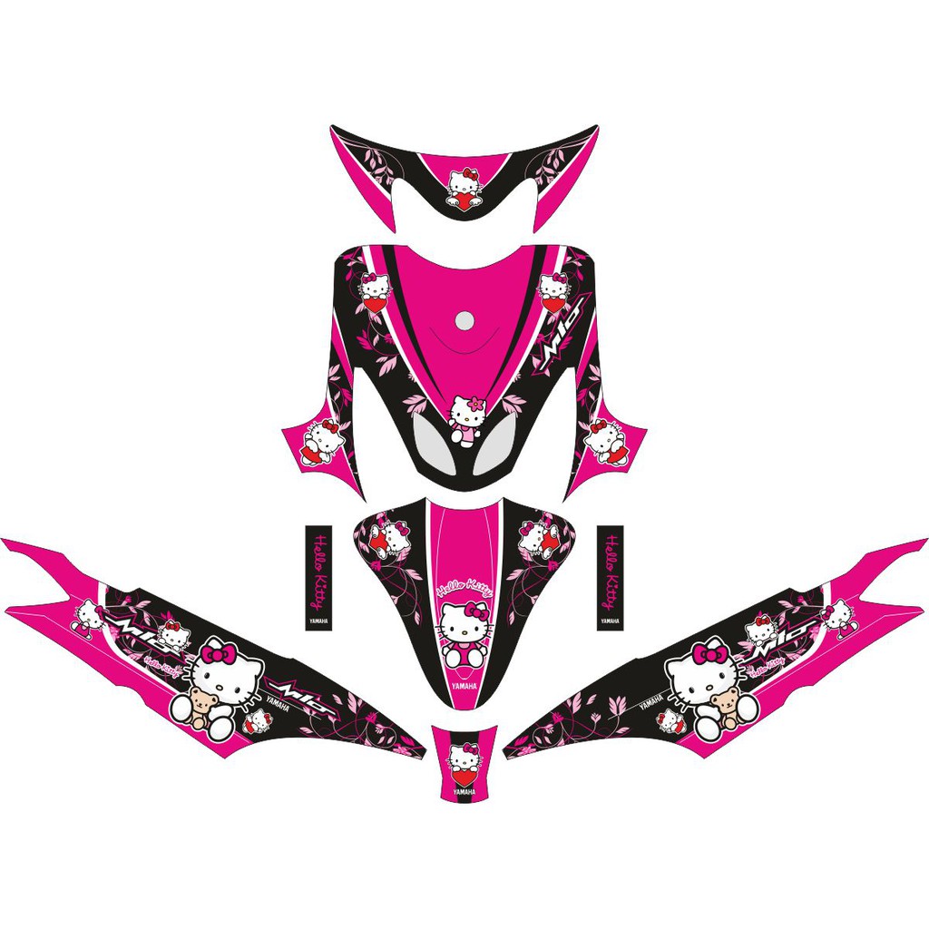 Jual stiker Hello kitty mio sporty full body Shopee Indonesia