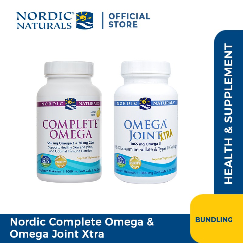 Jual Nordic naturals Omega Joint XTRA + Complete Omega 369 (Lemon