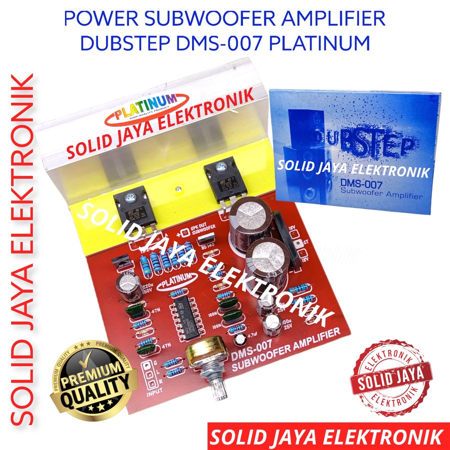 Jual KIT POWER SUBWOOFER AMPILIFIER SUB BASS DUBSTEP AMPLI AUDIO LOW