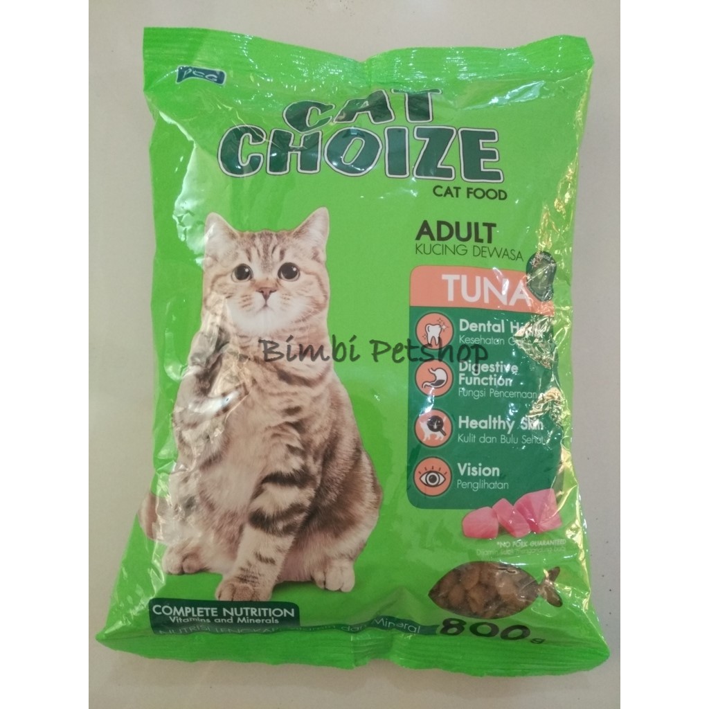 Jual Cat Choize Adult Tuna, Cat Choise 800gr (Makanan kucing cat food