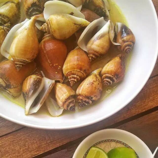 Jual Kerang Gonggong Saus Padang Tiram Lada Hitam Nanas Barbeque