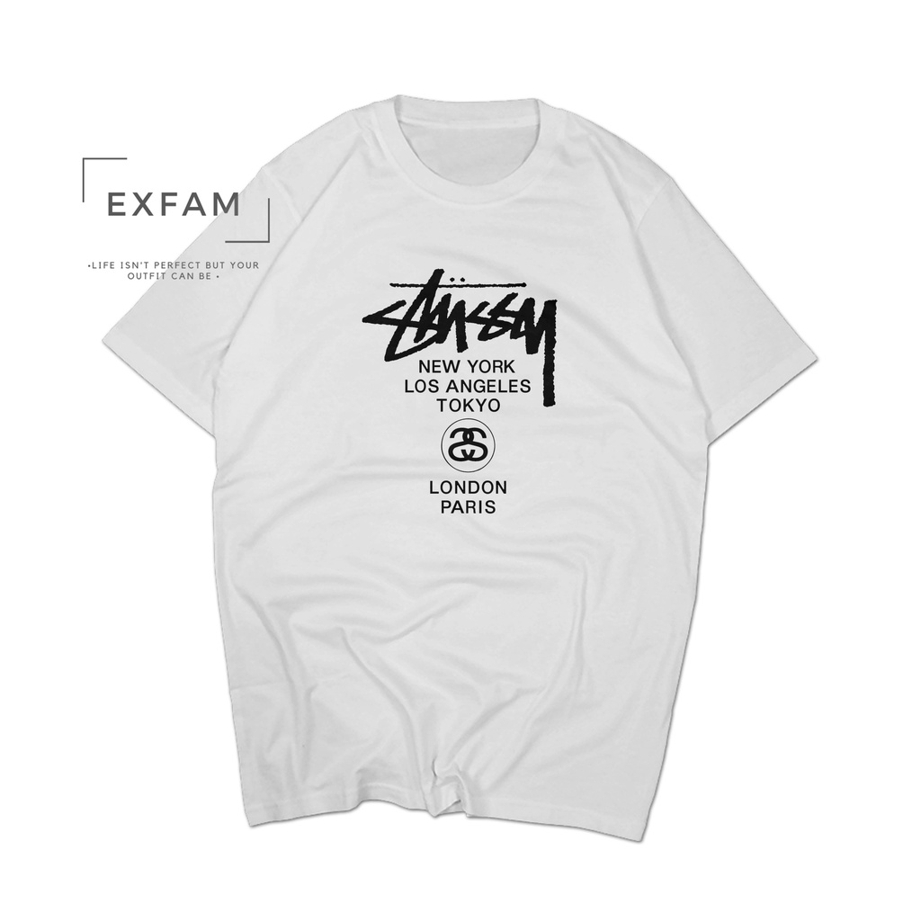 Jual Kaos Stussy T Shirt Baju Stussy Cotton Combed M L XL XXL Shopee