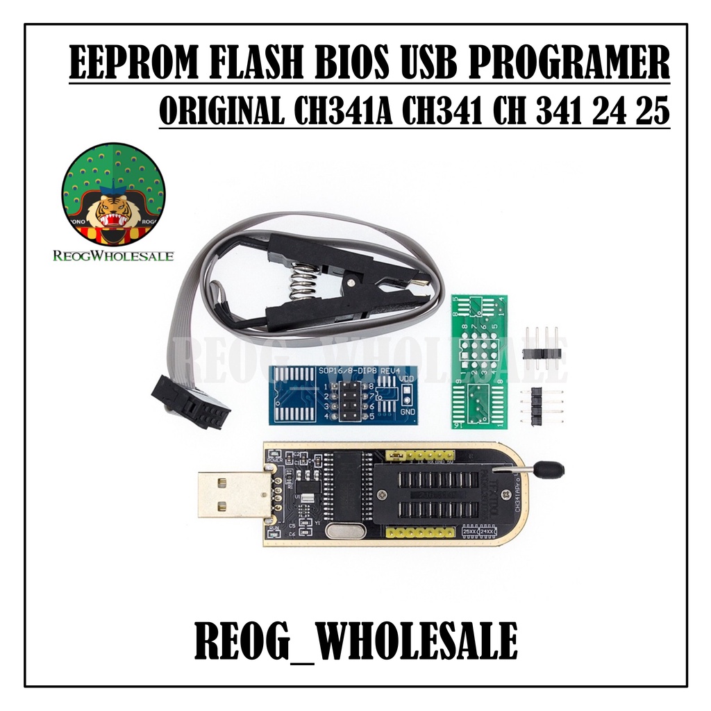 Jual ORIGINAL CH341 CH341 CH 341 24 25 SERIES EEPROM FLASH BIOS USB