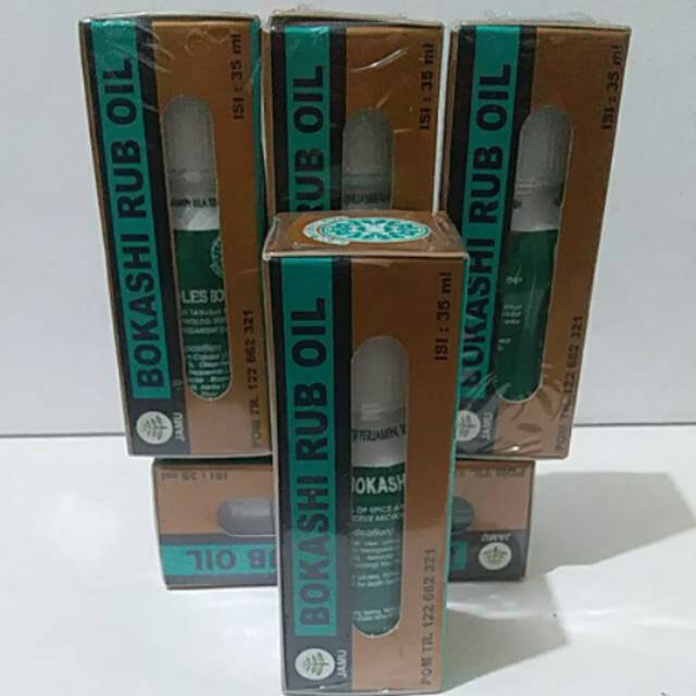 Jual Jamu BOKASHI RUB OIL 35ml(100 original) Shopee Indonesia