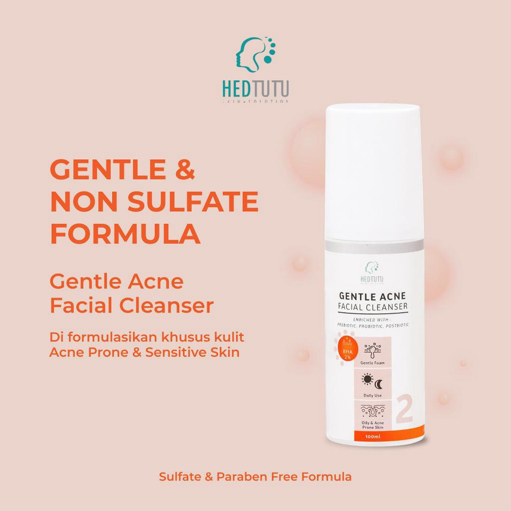 Jual [FACIAL WASH ACNE] GENTLE ACNE FACIAL CLEANSER / SABUN CUCI MUKA
