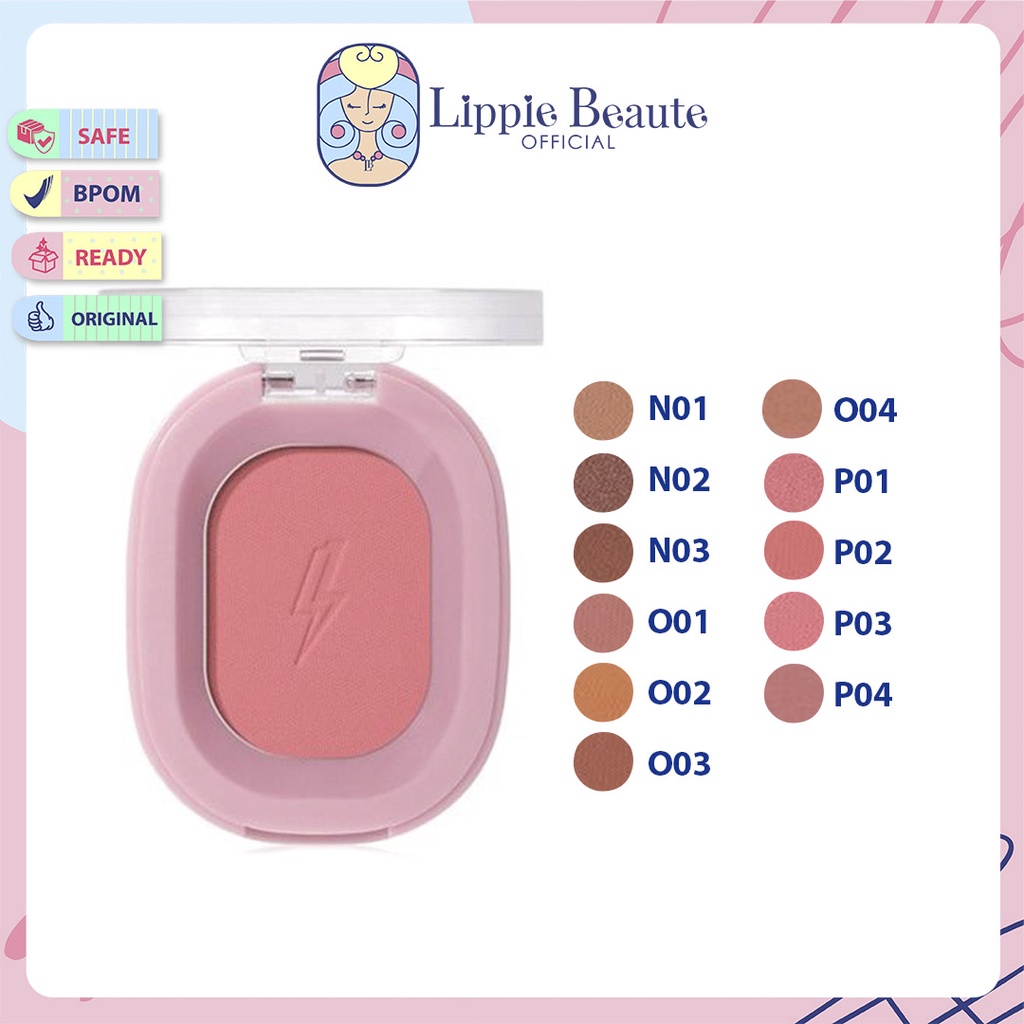 Jual PINKFLASH Soft Pigmented Soft Powder Blush Shopee Indonesia