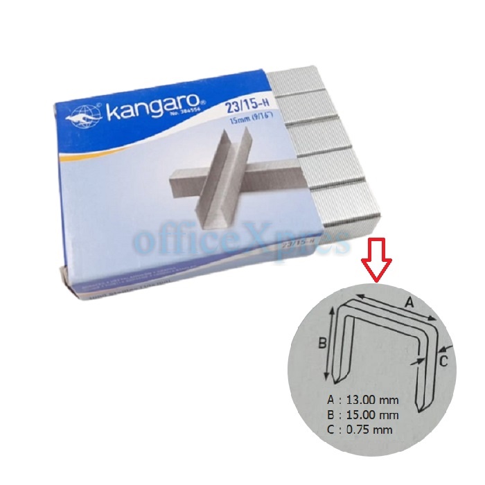 Jual Isi Stapler / Staples Heavy Duty Stapler 2315 / 1215 Kangaro