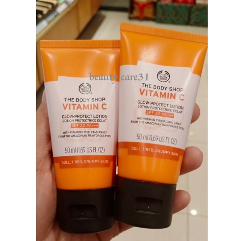 Jual The Body Shop Vitamin C Moisturizer Day SPF30 50ml Shopee Indonesia