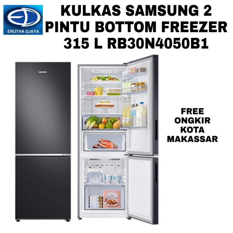 Jual Kulkas SAMSUNG 2 Pintu Bottom Freezer 315 L RB30N4050B1 Shopee
