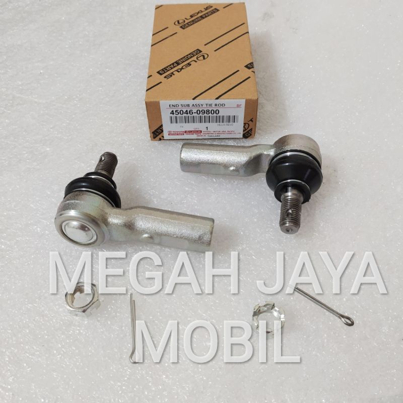 Jual Tie rod end tirod Toyota Hilux Revo Fortuner Vrz 2016 up 1set