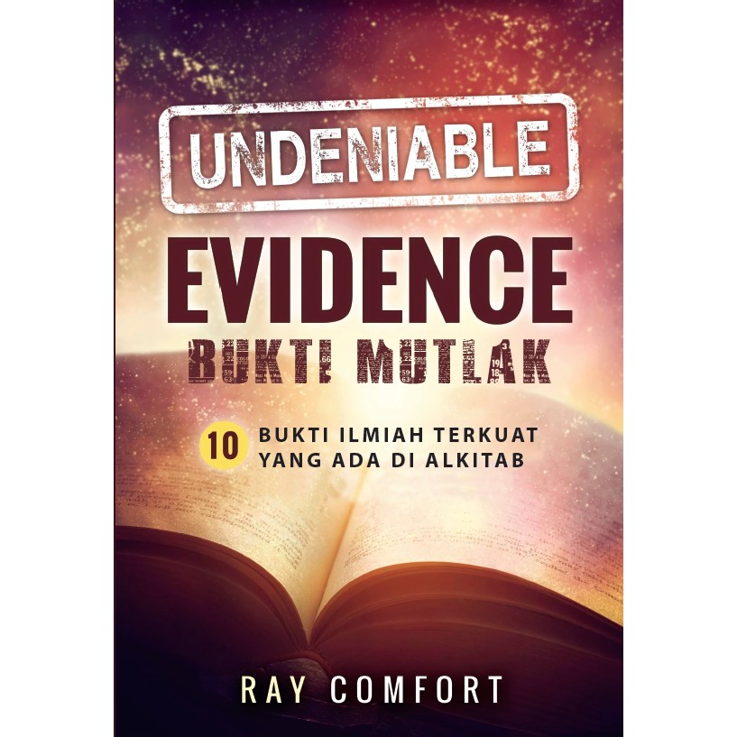 Jual Bukti Mutlak (Undeniable Evidence) Ray Buku Rohani Kristen