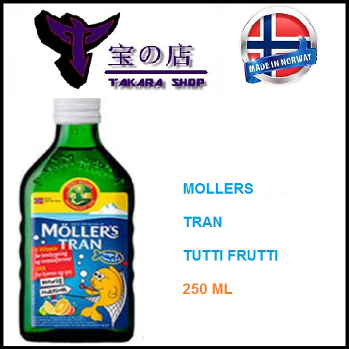 Jual Mollers Tran Tutti Frutti 250 ml ( Original ) Shopee Indonesia