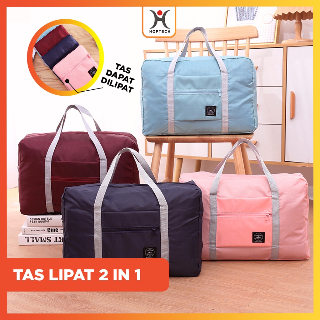 Jual TAS TRAVEL LIPAT BESAR HAND CARRY LUGGAGE BAG ANTI AIR WATERPROOF