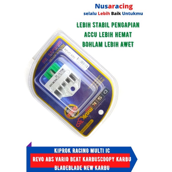 Jual KIPROK RACING REGULATOR BEAT KARBU VARIO LAMA KARBU TECHNO CBS BLADE 110 Old DSK NEOMAXX