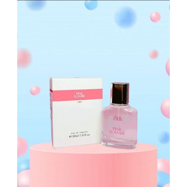 Jual parfum zara pink flambe 30ml Shopee Indonesia