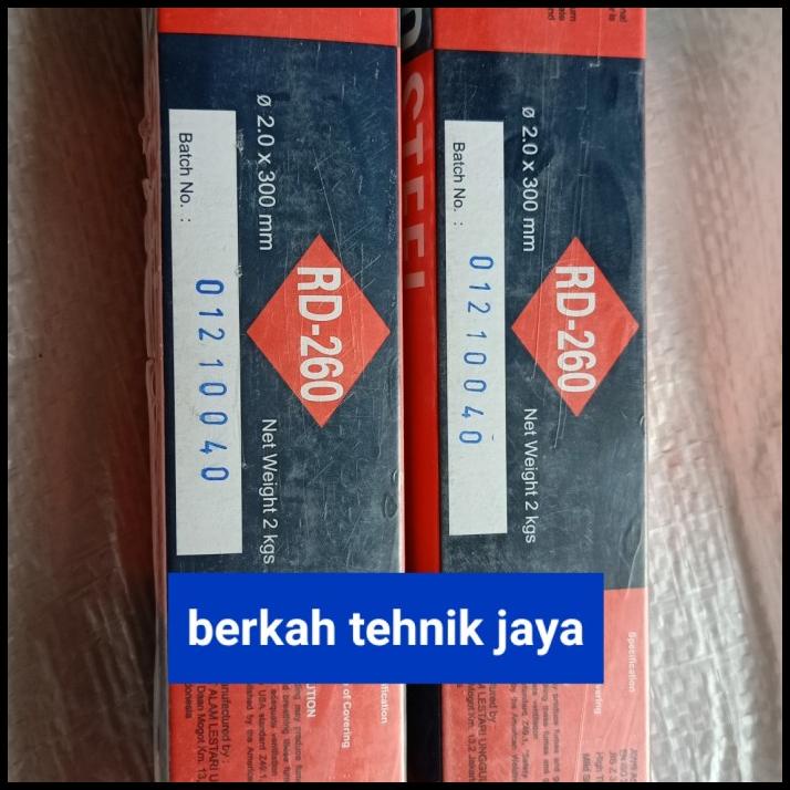 Jual Kawat Las Rd 260 Niko Still 2 Mm 2 Kg Shopee Indonesia