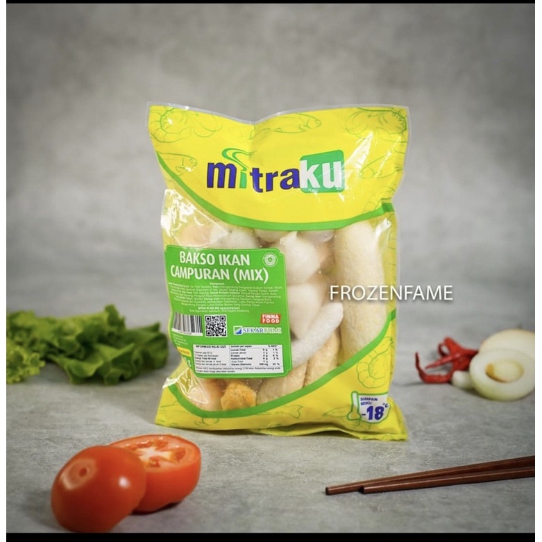 Jual MITRAKU BAKSO MIX 500gr (HANYA BISA AREA BANDAR LAMPUNG) Shopee
