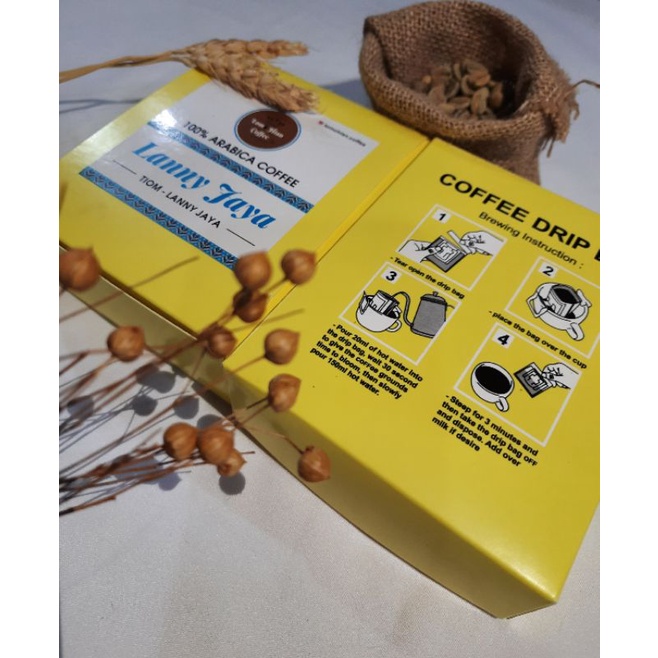 Jual Drip Coffee Sachet Lanny Jaya 40 g Shopee Indonesia