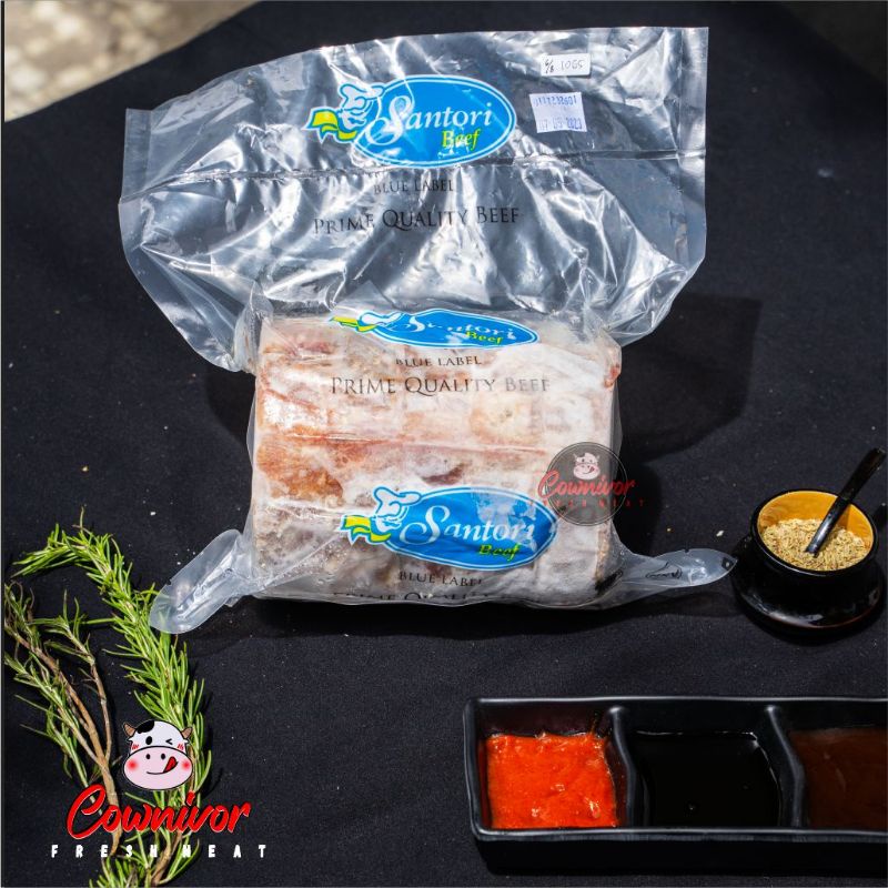 Jual Santori Blue Label Tenderloin Beef Steak 1 slice 200 gr / 5 slice