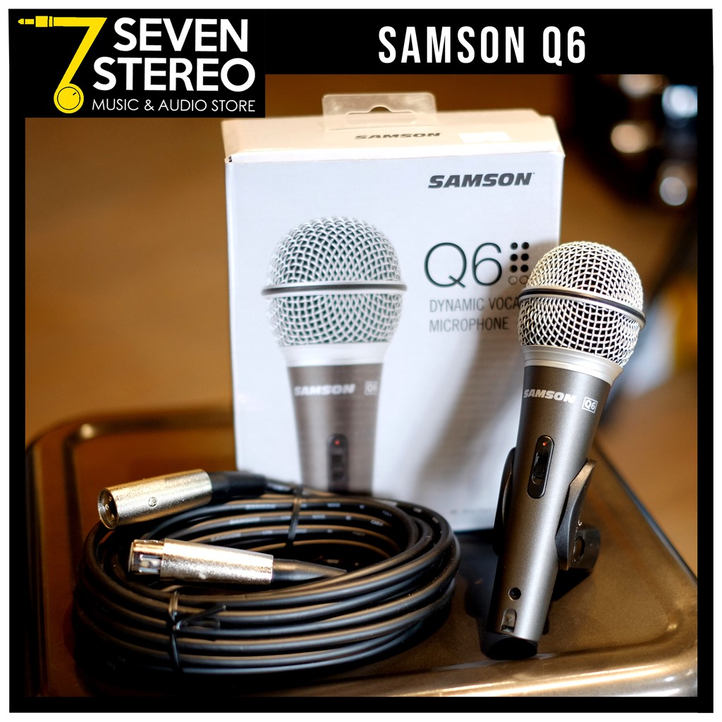 Jual Samson Q6 Dynamic Microphone Mic Shopee Indonesia