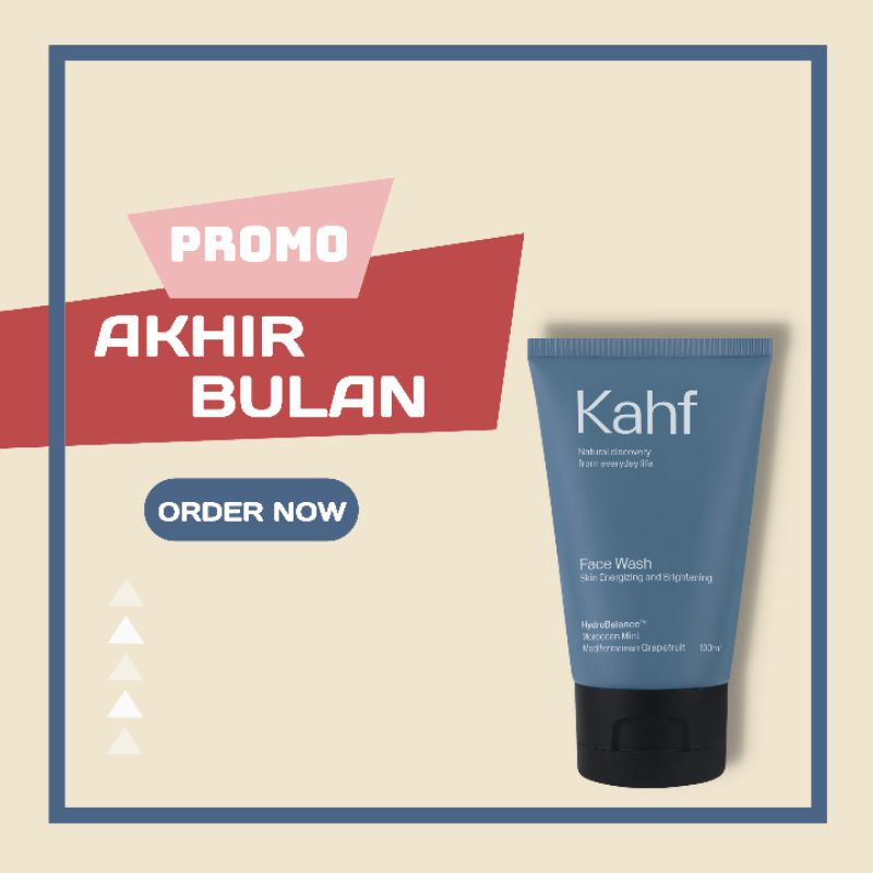 Jual Kahf Face Wash Skin Energizing and Brightening Face Wash 100 ml
