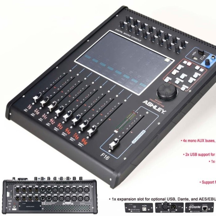 Jual PROFESIONAL DIGITAL MIXER ASHLEY F16 ORIGINAL Shopee Indonesia