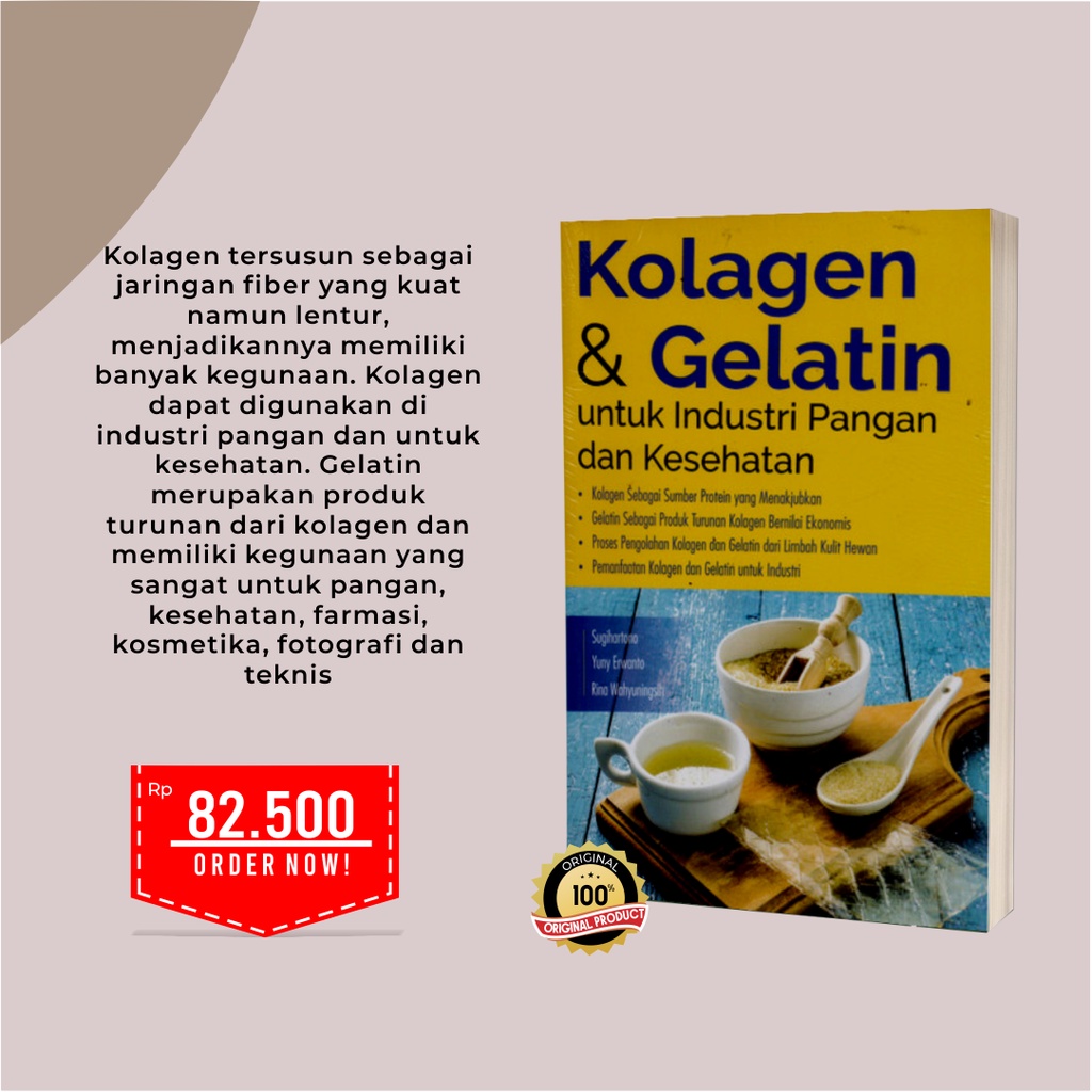 Jual Kolagen Dan Gelatin Untuk Industri Pangan Dan Kesehatan Shopee