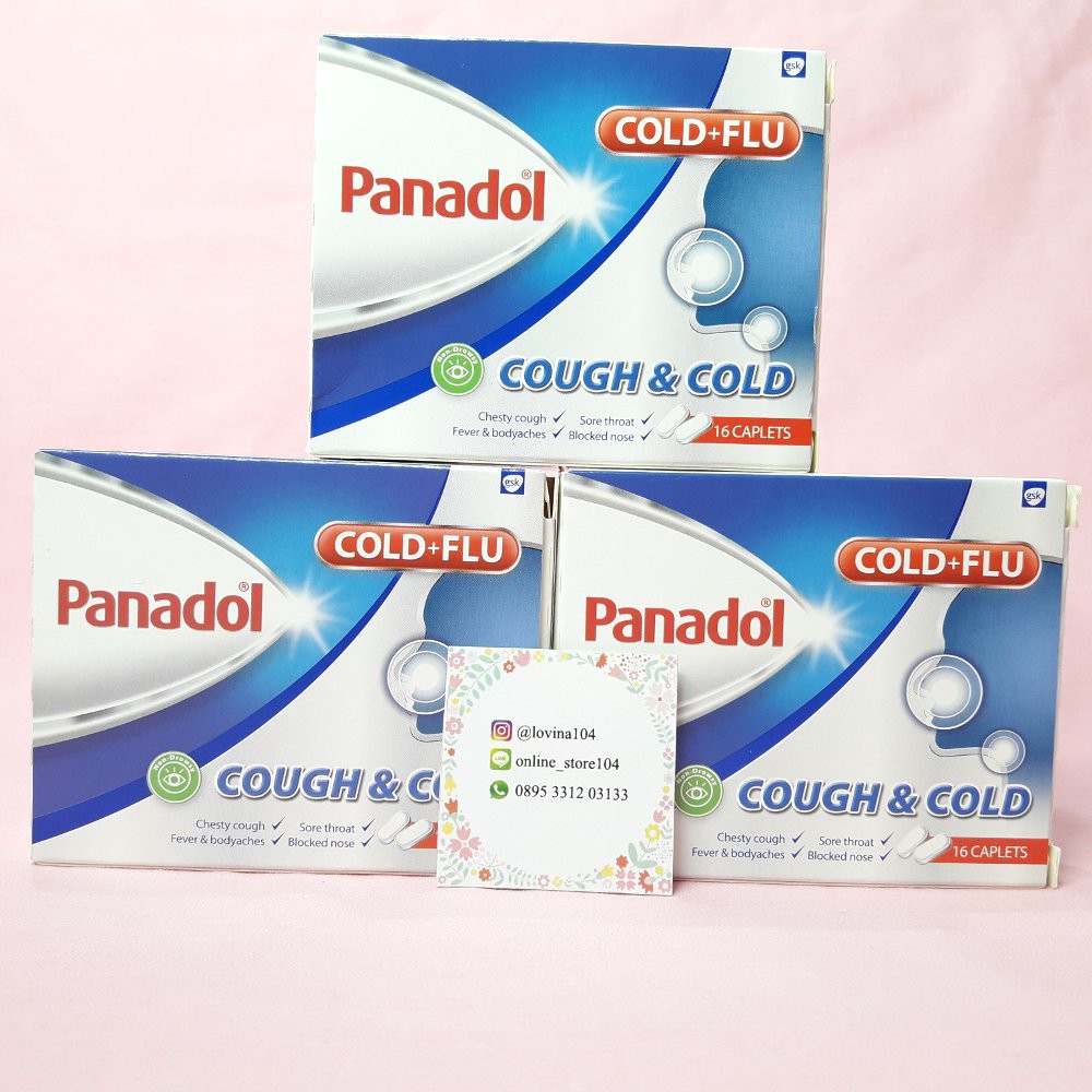 Jual Panadol Cough Cold Obat Flu dan Batuk Singapore Version Shopee