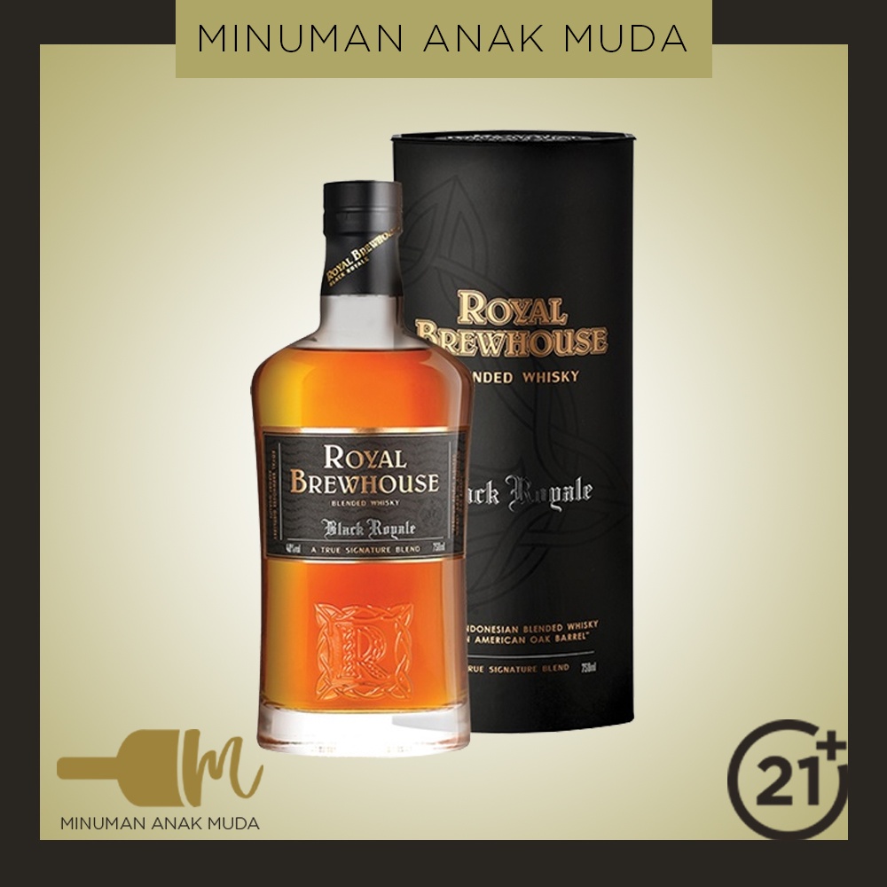 Jual Royal Brewhouse Black Royale Whisky 750ml mirip JW Black Label