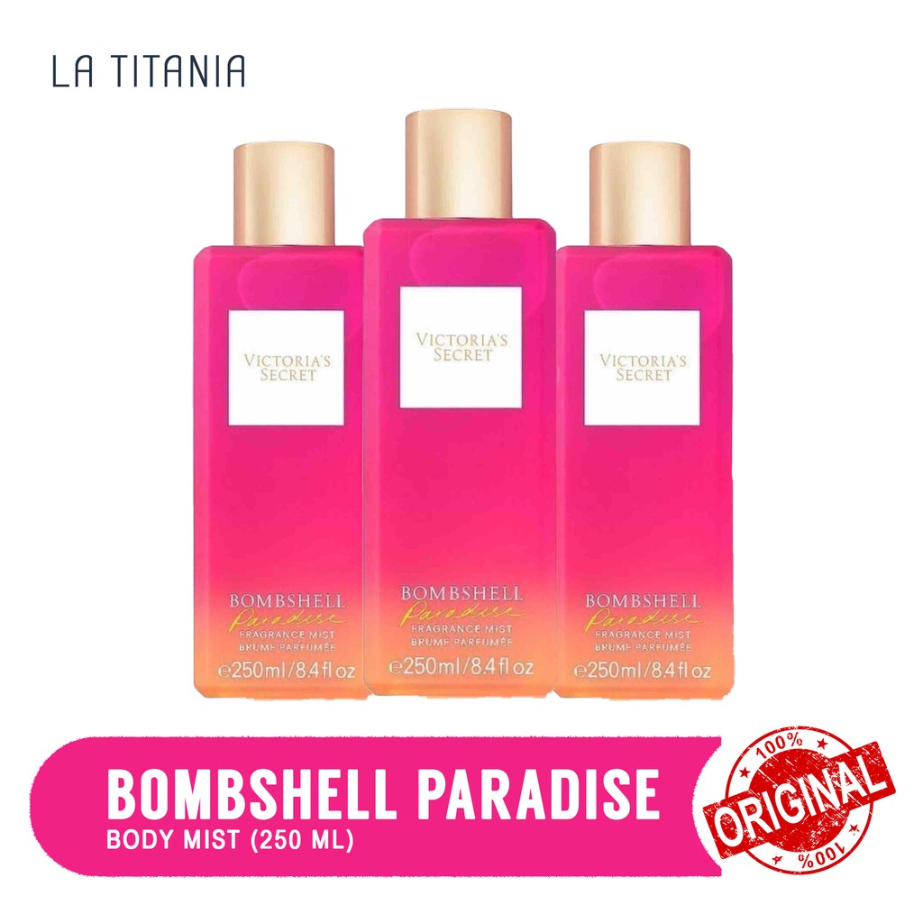 Jual Bombshell Paradise High End Victoria Secret Body Mist Parfum VS
