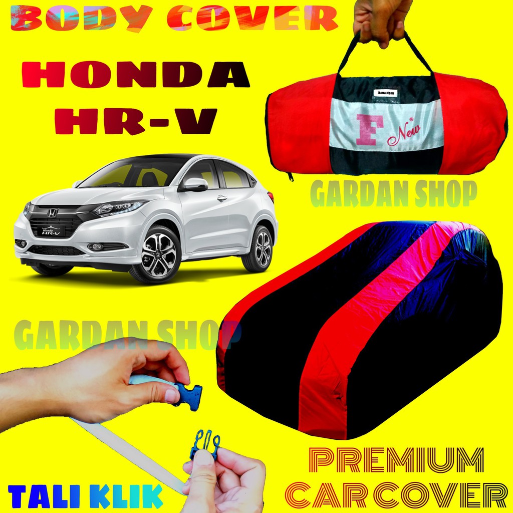 Jual Body Cover HONDA HRV Sarung MERAH Penutup Pelindung Bodi Mobil