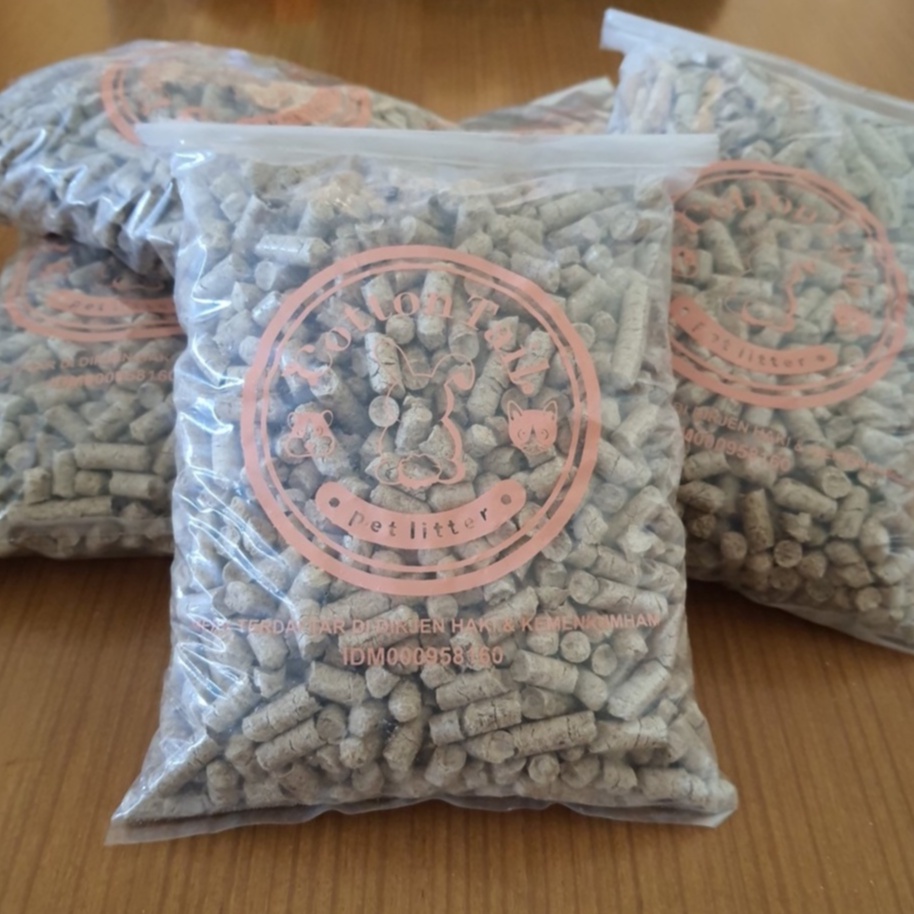 Jual Cottontail Pellet Pet Litter 1kg Wood Cottontail Pellet Pet