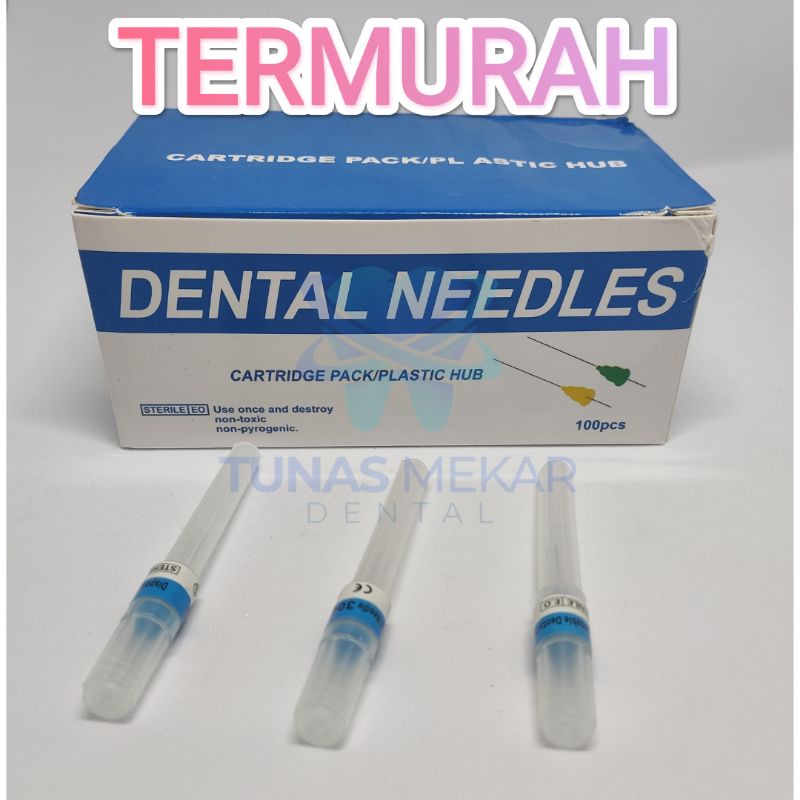 Jual Dental Needle 30G 16mm 21mm 32mm Shopee Indonesia