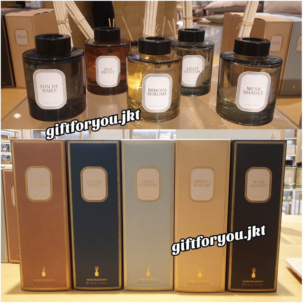 Jual Pengharum Ruangan Diffuser Zara Home 100 200 500 ml White Jasmine