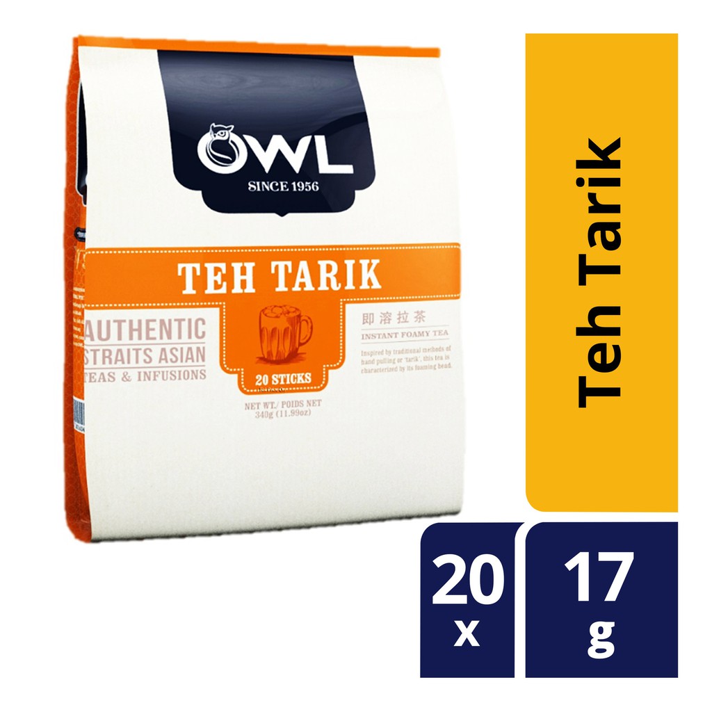 Jual OWL Teh Tarik Singapore Instan Milk Tea Teh Susu Shopee Indonesia