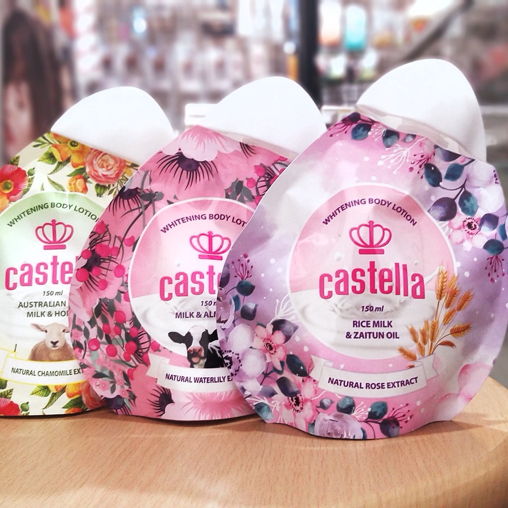 Jual Castella Whitening Body Lotion 150 ml Shopee Indonesia